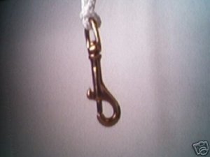 SWIVEL SNAP HOOK for tetherball hookup