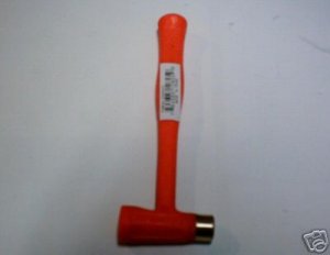 12 OZ NEON DEAD BLOW BRASS HEAD HAMMER