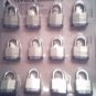 30 mm Padlock - 12 pc keyed alike -1 " padlocks  !
