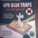 4 pk Glue Traps - Mouse killer