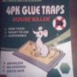 4 pk Glue Traps - Mouse killer