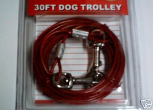 30 ft dog trolley