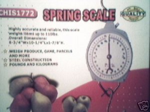 spring scale