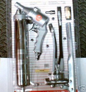 AIR GREASE GUN WITH HAND KIT