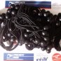 50pc BungeBalls -- 6" long  --black -- ptm brand
