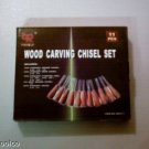 5-1/2" long 11 pc Wood Carving Chisel Set