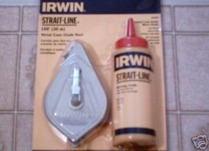 Straight Line" Chaulk Marker with red chaulk