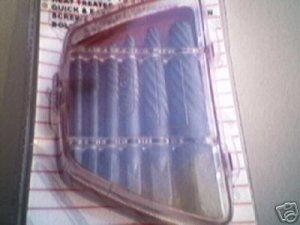 6pc Spiral Easy Out - Broken Screws Extractor