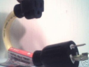 Male Twist Lock Extension Cord w/ female receptacle