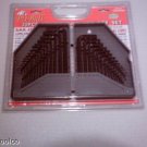 Hex Key - 30 pc "L" shape wrench-metric 15pc & sae 15 pc