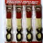 4pc 1'' X 15' Heavy Duty Ratchet Strap Tie Down