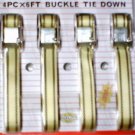4pc - 1'' X 6' Heavy Duty Buckle Strap Tie Down