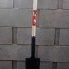 dig shovel with wood handle