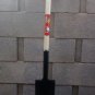 dig shovel with wood handle