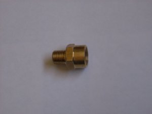 AIR FITTING ADAPTER - 3/8"npt to 1/4"npt
