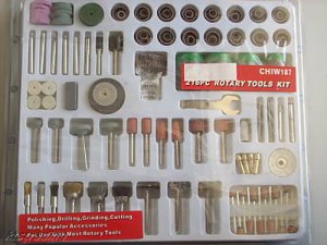 216 pc Rotary Tools Kit