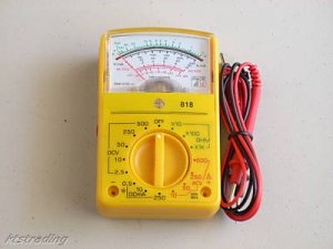 Palm-Size Analog Multimeter - 2-1/2" x 4"