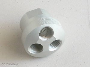 Air Hose 3 Way Distributing Connector