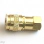 UNIVERSAL COUPLER - ACOPLADOR TRIPLE - BRASS
