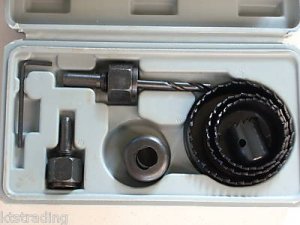 11 pcs hole saw kit