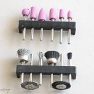 12pcs sanding kit - 1/8" shank