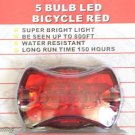 led bulb bicycle back light - red