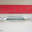 4" hook to eye turn buckle