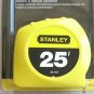 25' power return rule STANLEY TAPE MEASURE -- SAE