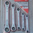 5 pc ratchet box wrench set-metric