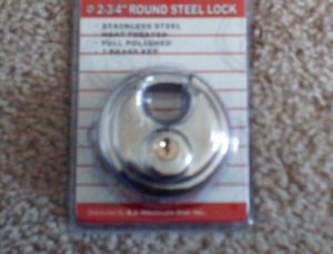 2-3/4" ROUND SECURITY PADLOCK