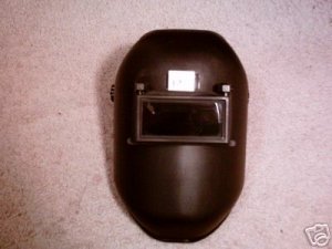 COMFORTABLE WELDING HELMET W/ FLIP LENS