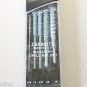 5 pcs carbbits masonry drill bit set