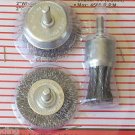 Steel Wire Wheel Brush Set