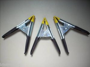 6" Metal Spring Clamp - 3 pc