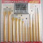 12 pcs 6" to 9-1/2" long Punch & Chisel Set
