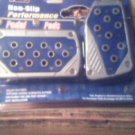 2 pc Blue Pedal Pads