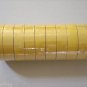 10 rolls of yellow color vinyl electric tape