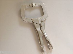 11" long C-Clamp Locking Plier