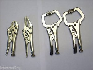 4pc Mini Locking Plier
