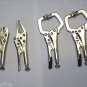 4pc Mini Locking Plier