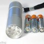 3-1/2" Nine LED Flashlight - Super Bright