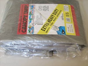 10x20 HEAVY DUTY SILVER TARP