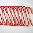 10pc "S" hooks - Vinyl coated