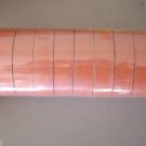 10 rolls of orange color vinyl electric tape