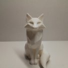 low poly fox desktop decoration
