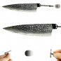 Blank blade DIY Chef Knife Making Kitchen Knife 8 inch