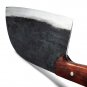 Serbian Knife Handmade Forged Kitchen Chef Knife High Carbon Clad Steel