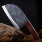 Serbian Knife Handmade Forged Kitchen Chef Knife High Carbon Clad Steel