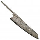 Kiritsuke Knife Blank Blade DIY knife Making Home Hobby Kitchen Tool