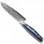 Professional Damascus Chef Kitchen Knife High Carbon 5 Inch Santoku Knife
